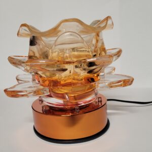 Orange Oil Warmer Lamp