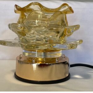 Yellow Oil Warmer Lamp