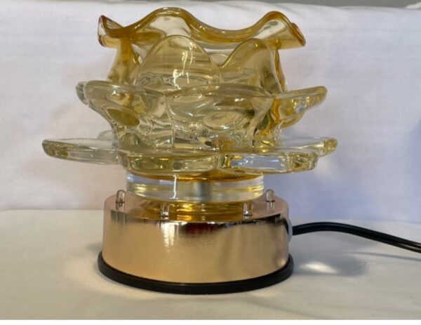 Yellow Oil Warmer Lamp